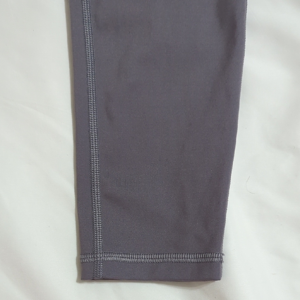 Fabletics Trinity Motion365® High-Waisted Legging, Color Quarry Grey/White Sz S - Picture 6 of 15